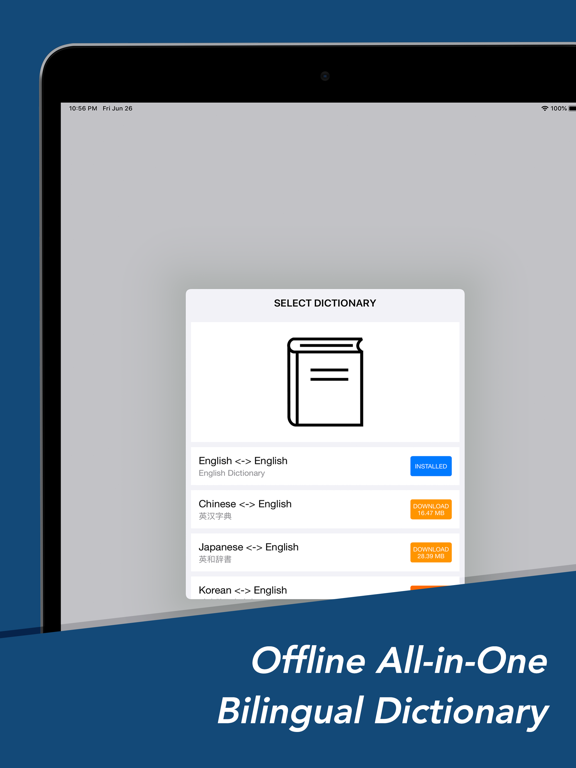Dictionary & Translator iPad Screenshots