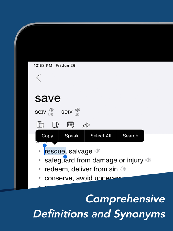 Dictionary & Translator iPad Screenshots