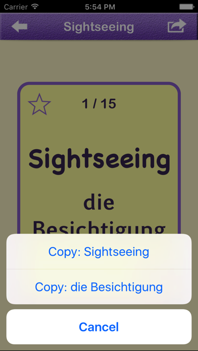 Learn German Vocabulary | German Flashcards Screenshots