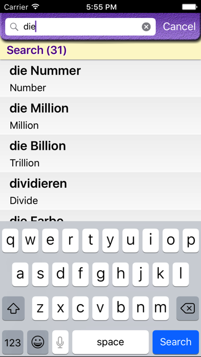 Learn German Vocabulary | German Flashcards Screenshots