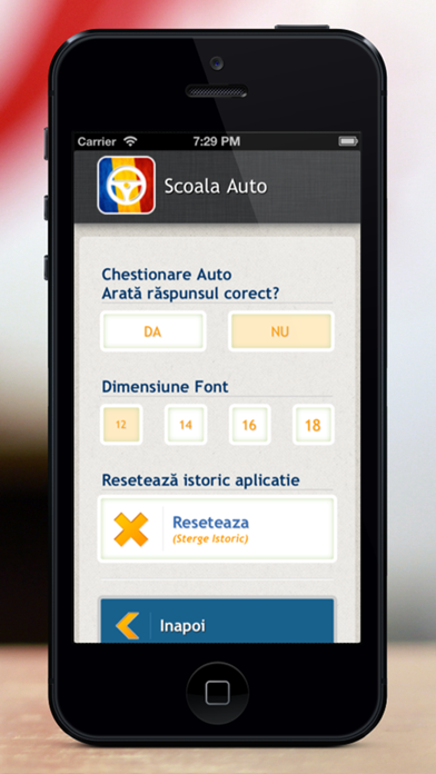 Scoala Auto, Chestionare auto Screenshots
