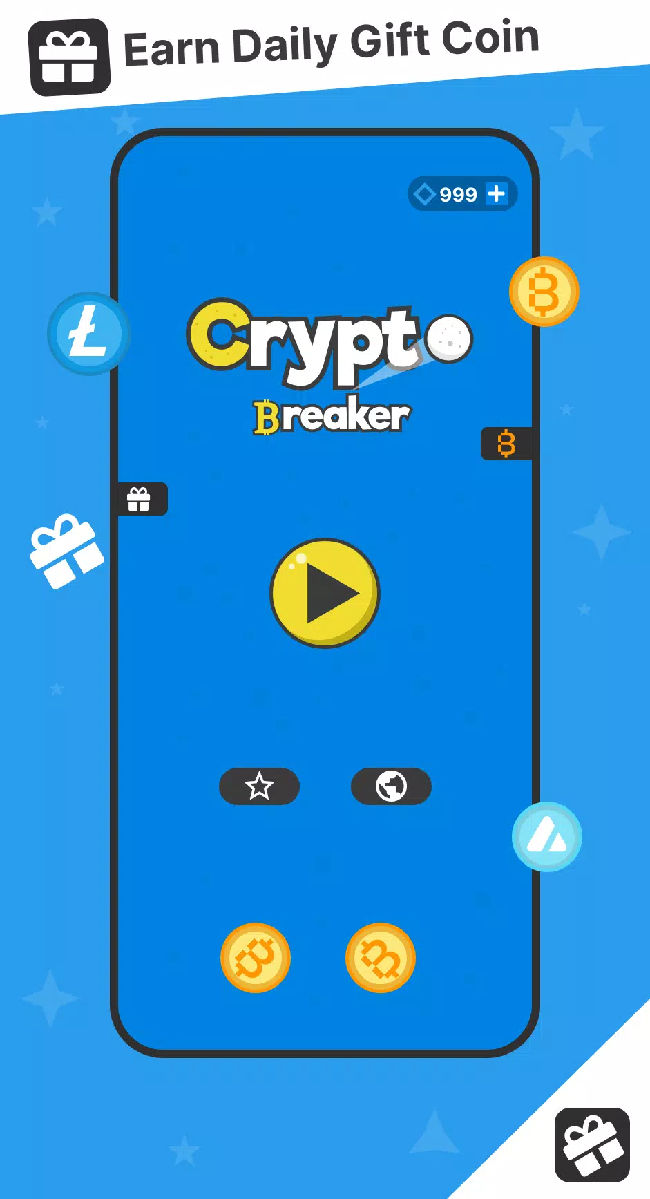 CryptoBreaker Earn BTC N LTC Screenshots
