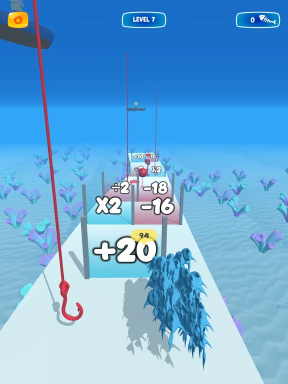 Zrzuty ekranu Crowd Fish 3D iPad 