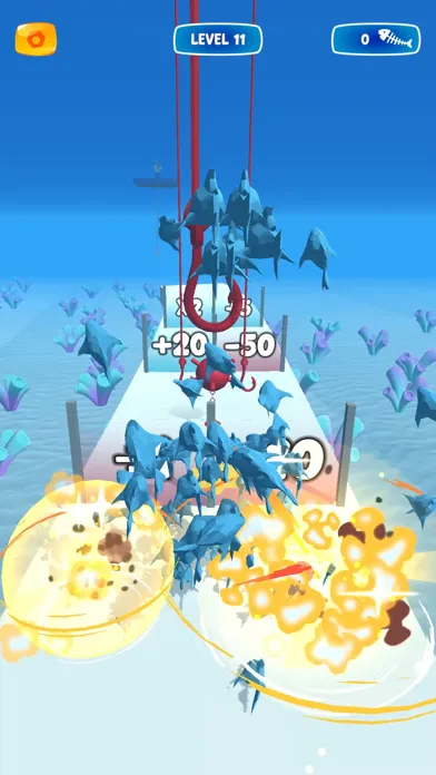 Zrzuty ekranu Crowd Fish 3D
