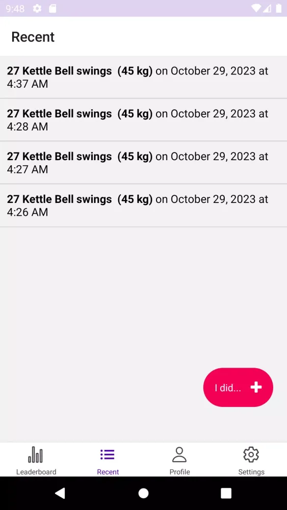 iDid Screenshots