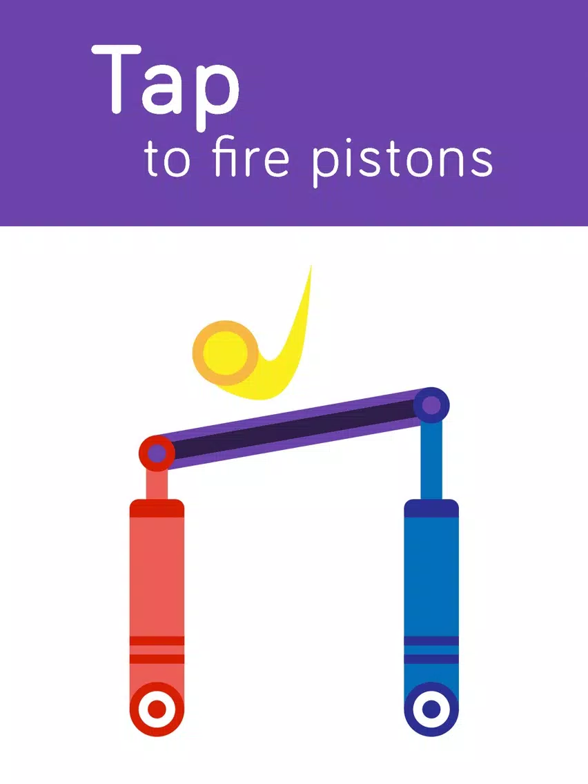 Capturas de tela do Piston Flip - Endless Physics Flipper iPad 
