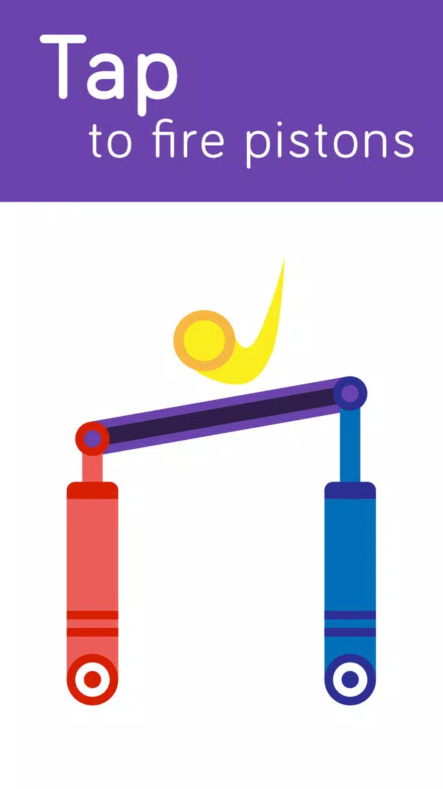 Capturas de tela do Piston Flip - Endless Physics Flipper