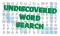 Undiscovered Word Search