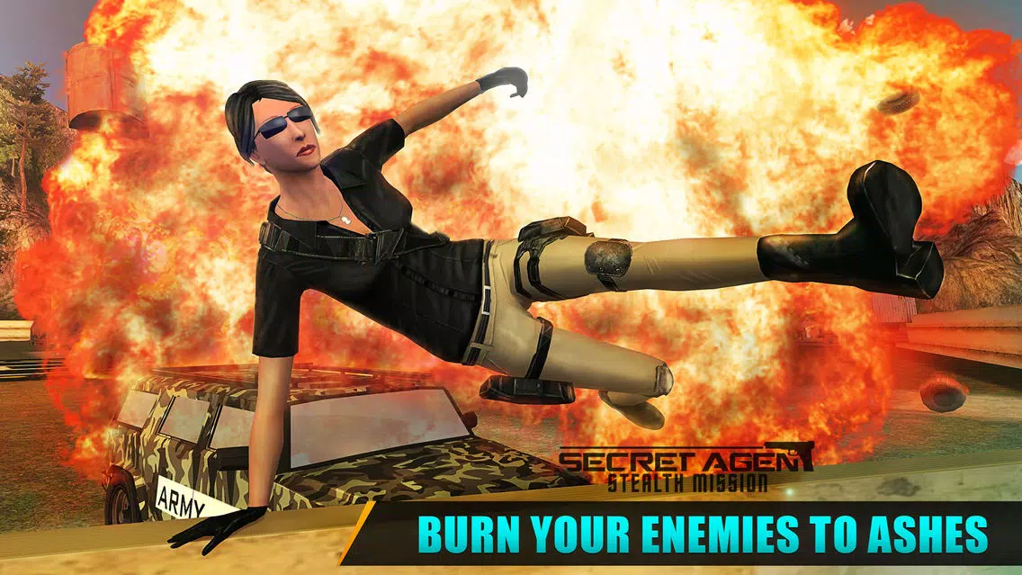 Secret Agent Stealth Mission - US Army Modern Spy Ekran Görüntüleri