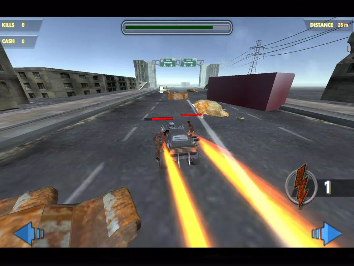 تصاویر Zombie Road Mayhem iPad 