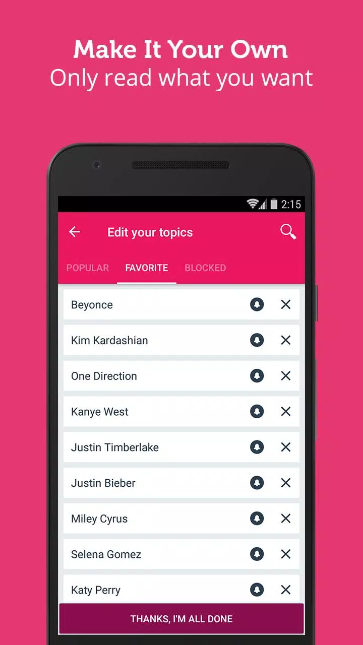 Celebrity News & Hot Gossip Screenshots