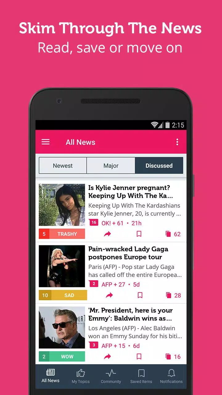Celebrity News & Hot Gossip Screenshots