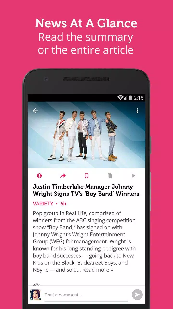 Celebrity News & Hot Gossip Screenshots