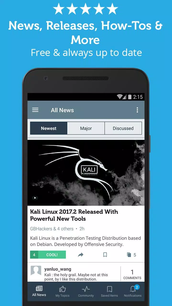 Open Source Screenshots