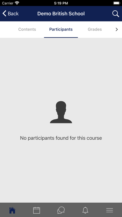 Campus Virtual British School Screenshots
