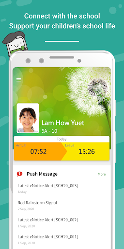 eClass Parent App Screenshots