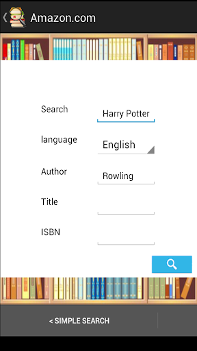 Bookfinder Screenshots