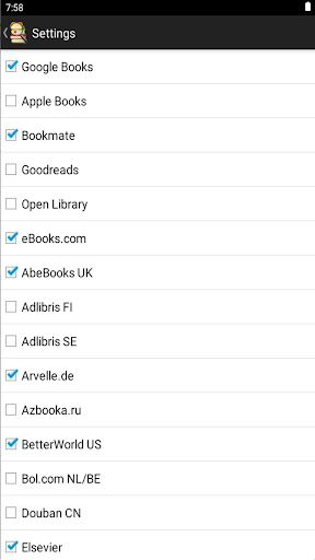 Bookfinder Screenshots