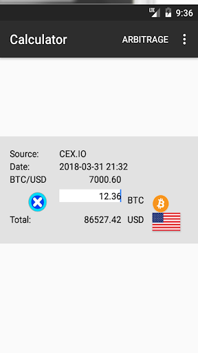 Cryptocurrency Table Screenshots