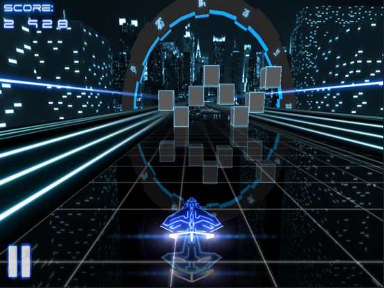 ภาพหน้าจอของ Neon City iPad 