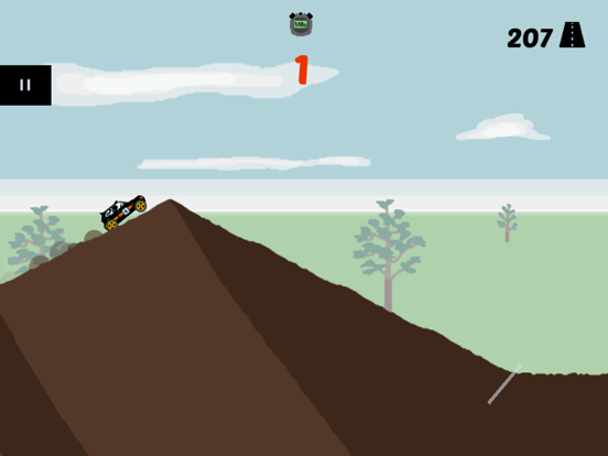 Tangkapan skrin 2D Rally - Race Against Time iPad