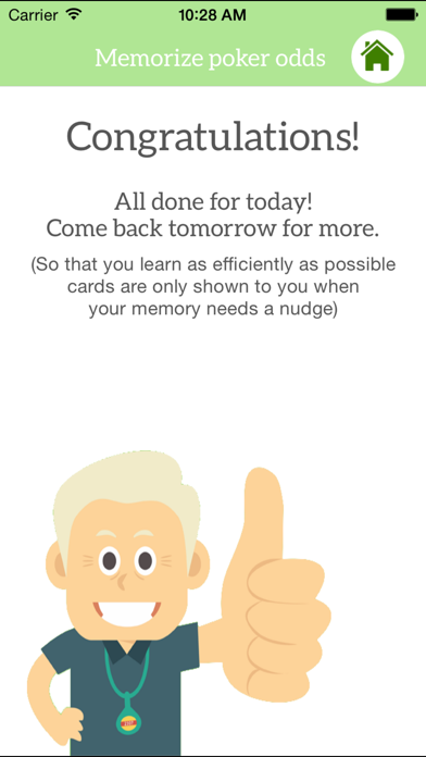 Memorize Poker Odds Screenshots