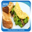 Cheesy Mushroom Ommelette Cheesy Mushroom Ommelette