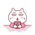 Cute Cat Animation Sticker