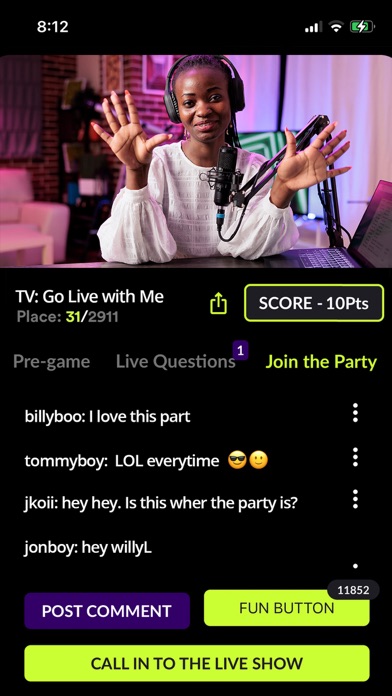 Watch Party - Watch.Play.Win! Screenshots