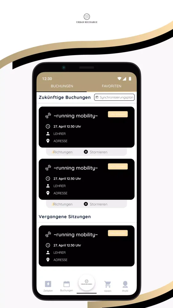 Urban Recharge Screenshots