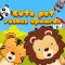 Cute pet rushes upwards
