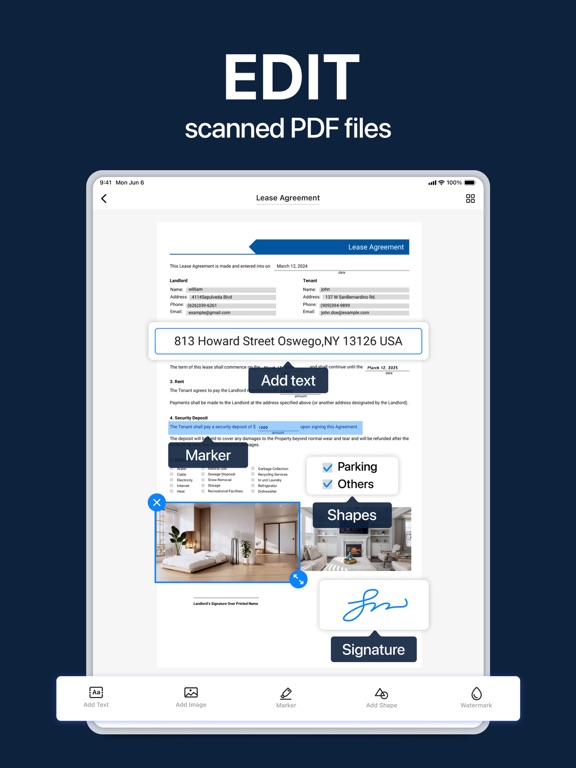 Scanner App - Tiny Scanner iPad Screenshots
