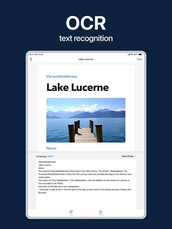 Scanner App - Tiny Scanner iPad Screenshots