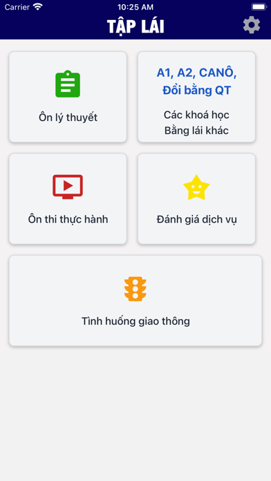 Tập Lái - Ôn Thi GPLX 600 Câu Screenshots