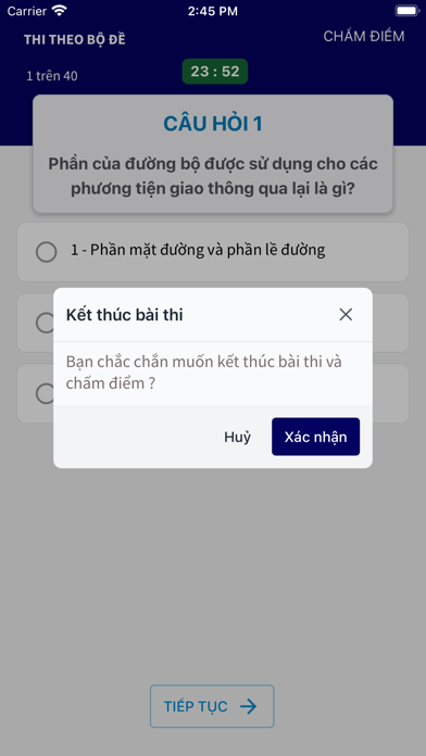 Tập Lái - Ôn Thi GPLX 600 Câu Screenshots