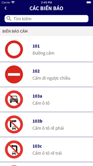 Tập Lái - Ôn Thi GPLX 600 Câu Screenshots