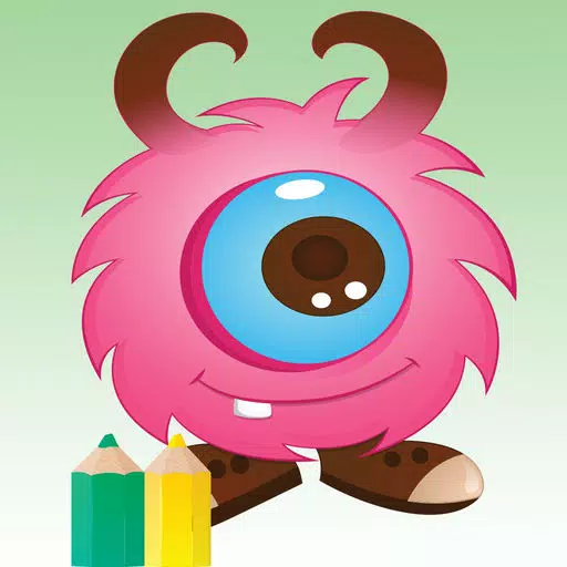 Monster Coloring Book - finger painting fantasy games Monster Coloring Book - finger painting fantasy games