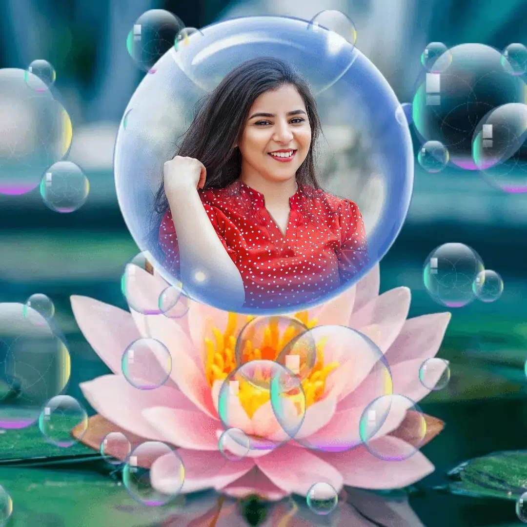 Bubble Photo Frame应用截图