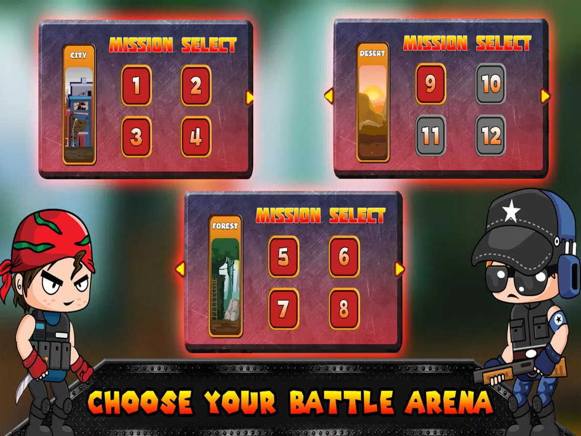 ภาพหน้าจอของ Metal War Squad Soldiers iPad 