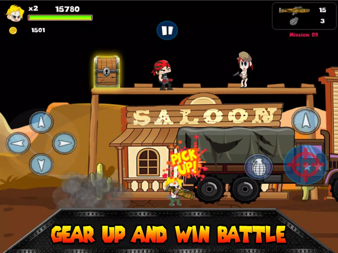 ภาพหน้าจอของ Metal War Squad Soldiers iPad 