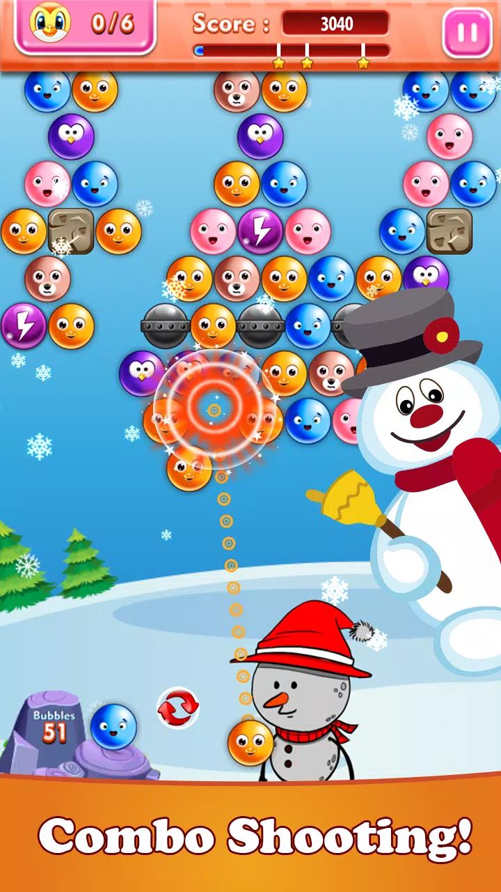 Bubble Shooter Christmas Screenshots