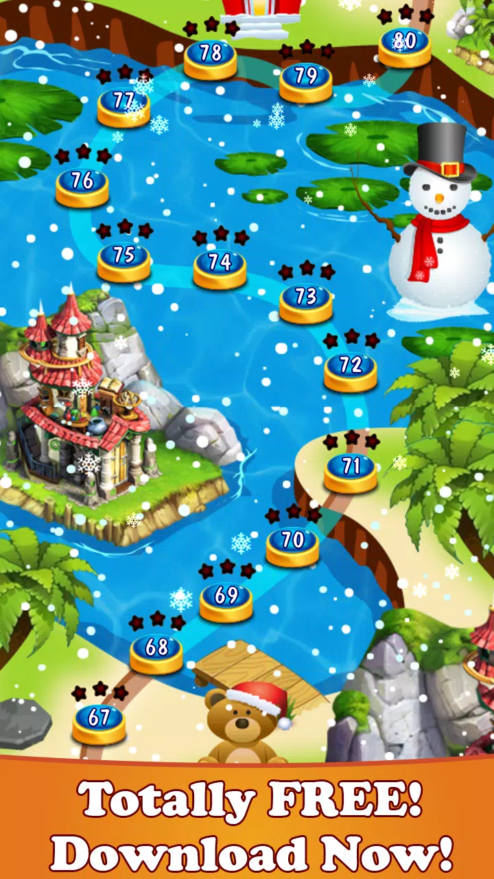Bubble Shooter Christmas Screenshots