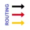 Currents measuring and routing