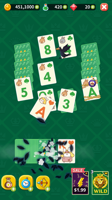 Theme Solitaire: Tripeaks game Screenshots
