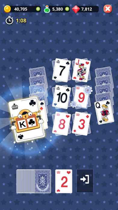 Theme Solitaire: Tripeaks game Screenshots