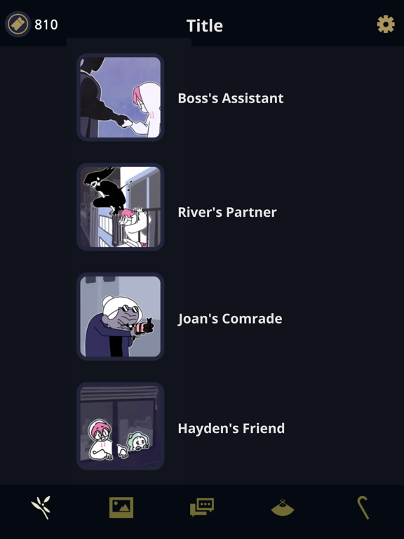 Underworld Office- Novel Game iPad Screenshots