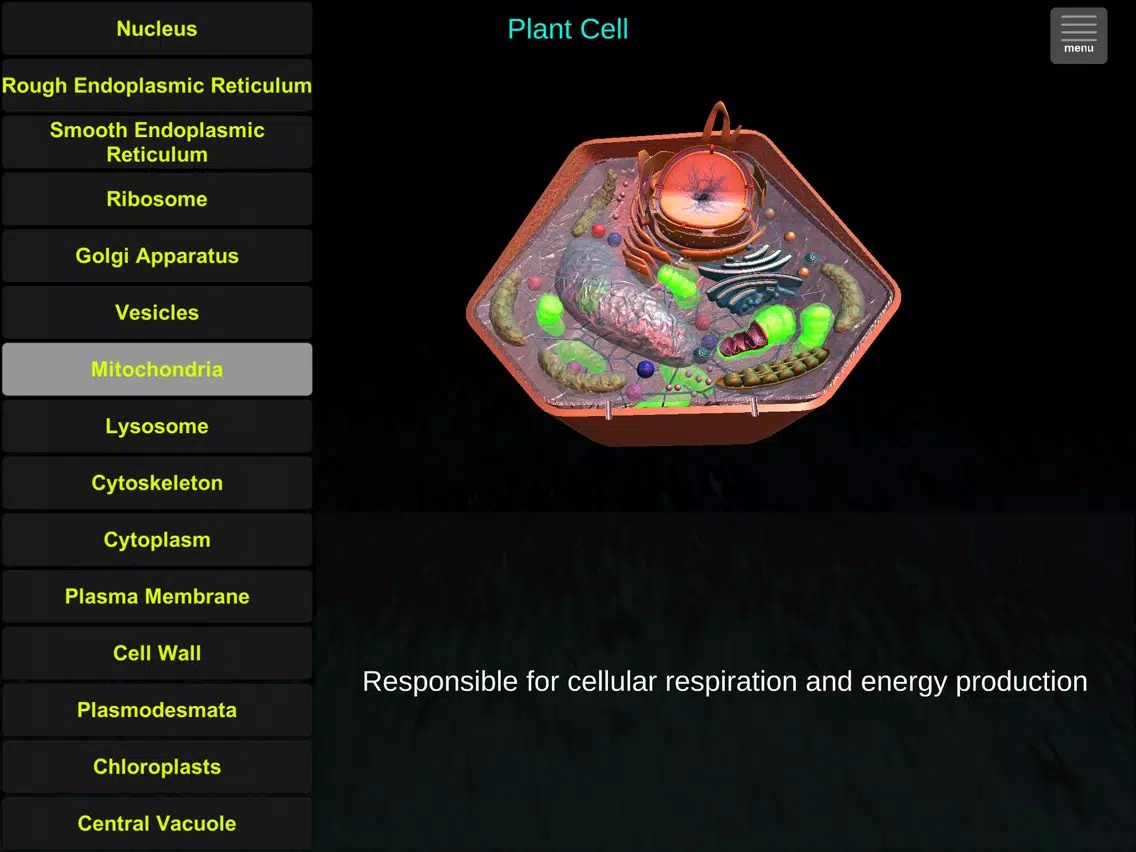 Cell Biology Tutor iPad Screenshots