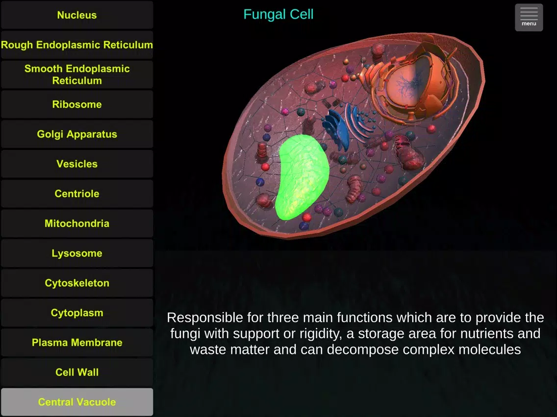 Cell Biology Tutor iPad Screenshots