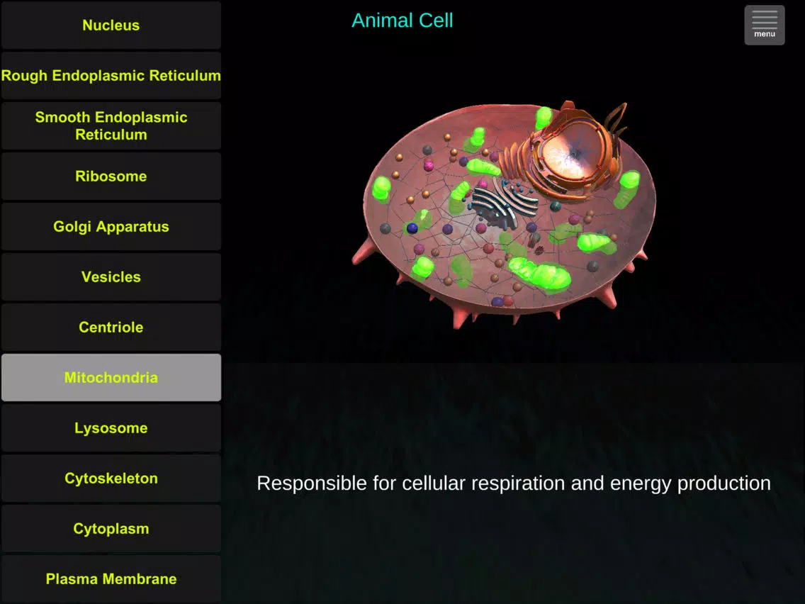 Cell Biology Tutor iPad Screenshots