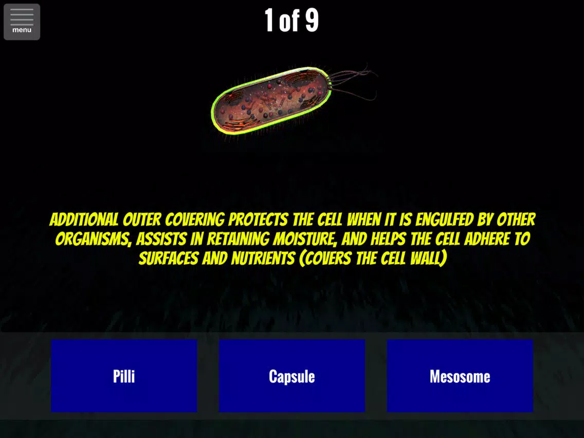 Cell Biology Tutor iPad Screenshots